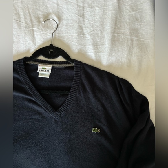 Lacoste mens v neck- (men’s xlarge) - Picture 2 of 5